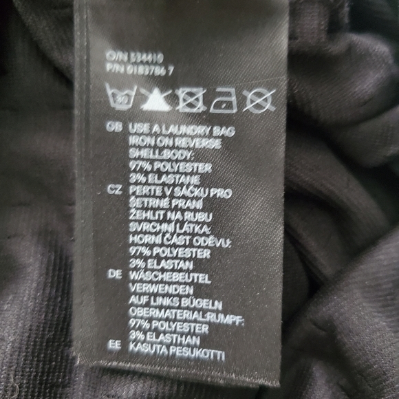 Beyonce for H&M Black Beaded embellished bodycon dress - Size Medium - Picture 6 of 16